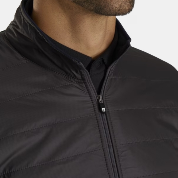 Men's Full Zip Hybrid Jacket - Picture 2 of 4
